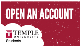 Temple Open an Account